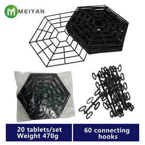 רשת פלסטיק להגן על בריכת דגים הגנה דגים גדולה של ציפור פלסטיק כדי לעצור את הרונים וחתולים - Product Image 2