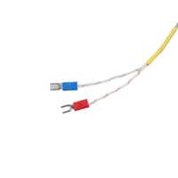 Sonda de Control de Temperatura de Alta Precisión Tipo K J E con Rosca M6, Termopar de Superficie con Cable de Detección de 1m, OEM/ODM XRKC