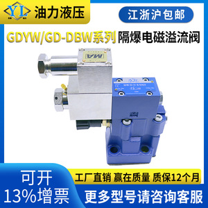Soupape de décharge solénoïde anti-explosion pour l'exploitation minière GD-DBW10B/DBW20/GDYW-03/06 Soupape de décharge hydraulique pour environnements explosifs - Product Image 5