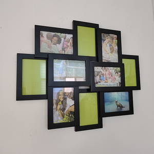 Nhà Máy Bán buôn tùy chỉnh trang trí tường khung ảnh đa mở khung ảnh bằng gỗ - Product Image 6