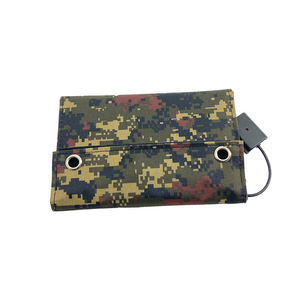 เครื่องชาร์จพลังงานแสงอาทิตย์แบบพับได้ น้ำหนักเบา 60W โมโนคริสตัลไลน์ พอร์ต USB 5V ให้พลังงานสูง แผงโซลาร์เซลล์ขนาดเล็ก สำหรับการตั้งแคมป์กลางแจ้งแบบออฟกริด - Product Image 4