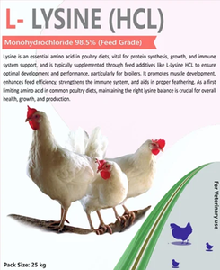 Clorhidrato de L-Lisina de Alta Pureza, Aditivo para Alimentación Animal, Grado Alimenticio, para Aves de Corral, Ganado, Cerdos, Acuicultura y Alimentación Comercial - Product Image 2