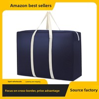 Sac de voyage et de rangement en non-tissé, grande capacité, pour déménagement et transport de couettes, vente en gros