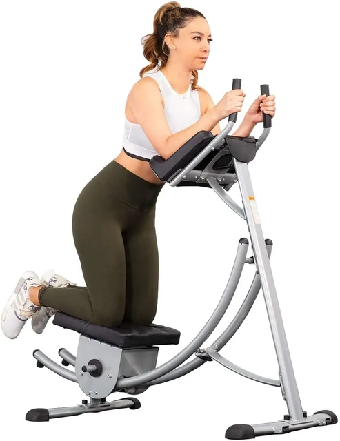 Wellshow Sport Hot Selling Body Gym Equipment Ab Waist Ab Coaster Machine Roller Coaster Bench Home Training