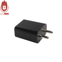 Adaptateur USB 5V 1A Chargeur mural USB 5W Prise indienne OTP OVP Charge rapide Écologique Matériel ABS Écouteurs Certifié BIS