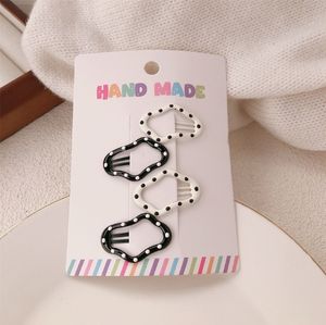 Épingle à cheveux Sweet Cool Dot Star pour femme Broken Bangs Clip Love Bb Clip All Match Hairpin - Product Image 4