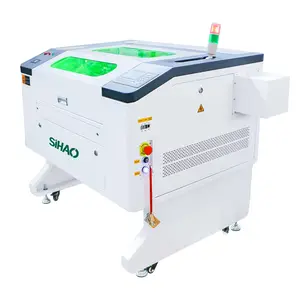 SIHAO-máquina de tallado láser KH-7050 de 100W cnc, cortador láser co2, máquina de grabado de vidrio portátil, cortadora de acrílico