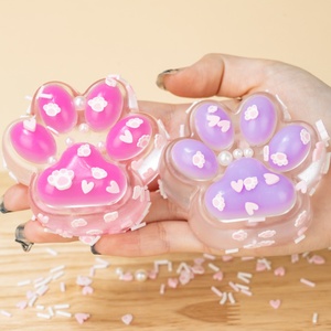 Juguetes Sensoriales Personalizados de TPR con Forma de Pata de Gato, Juguetes Antiestrés Kawaii para Niños, Alivio de la Ansiedad, Juguetes Blandos - Product Image 3
