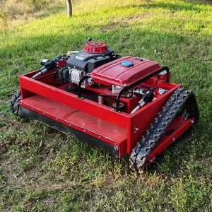 เครื่องตัดหญ้าแบบไร้สายคุณภาพสูง 4 จังหวะ 48 โวลต์ ขับเคลื่อนด้วยตัวเอง สำหรับงานอุตสาหกรรม/DIY 5000 วัตต์ มัลติฟังก์ชั่น ควบคุมระยะไกล เครื่องยนต์ 608 ซีซี 900 มม. - Product Image 2