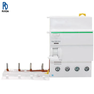 Disjoncteur différentiel électronique Vigi IC65 ELE 4P 80-100A 30mA avec accessoires de protection nominale - Product Image 1
