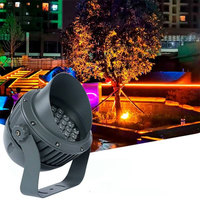 Projecteur LED d'extérieur pour l'éclairage des arbres et des jardins, étanche IP66, projecteur architectural d'accentuation, ETL DLC