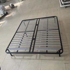 Accessoires pliants pleine grandeur bases simples cadre de lit standard en méta fer <span class=keywords><strong>à</strong></span> <span class=keywords><strong>lattes</strong></span> - Product Image 4