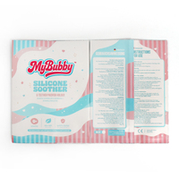 Sachet mat thermoscellable personnalisé en aluminium de qualité alimentaire, scellé au dos avec fermeture zigzag pour produits pour bébés