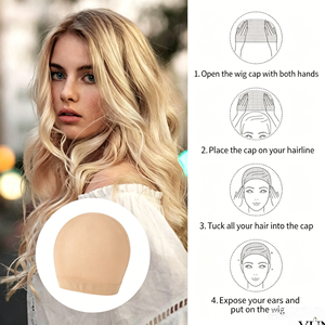 Bonnet de perruque super élastique HD haute transparence, filet super élastique pour accessoires d'extension capillaire de beauté et de soins personnels - Product Image 3
