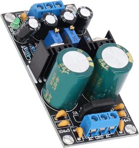 Módulo Regulador de Voltaje SUNTOP AC 10-<span class=keywords><strong>24V</strong></span> <span class=keywords><strong>LM317</strong></span> y LM337, Fuente de Alimentación Ajustable, Placa Estabilizada - Product Image 4