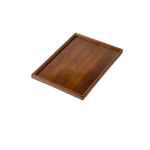 Walnut Wood Rectangular <b>Tea</b> <b>Tray</b> 22x14x2.5 Cm For Home <b>Tea</b> Serving - Product Image 5