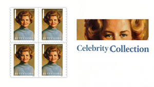 Étiquettes postales personnalisées en gros des États-Unis, autocollants postaux 2024 Betty <span class=keywords><strong>Ford</strong></span> 100, autocollants américains en vrac, étiquettes d'expédition permanentes - Product Image 6