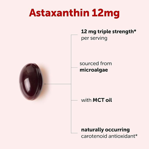 Astaxantina Naturale 6mg in Capsule Morbide, 60 Pezzi, Integratore Antiossidante per la Salute della Pelle, Supporto Immunitario, Sollievo dalla Fatica Oculare - OEM per Adulti - Product Image 4