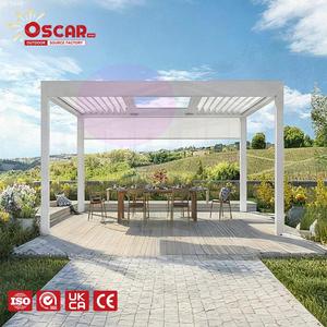 Pérgolas Retráctiles de Aluminio para Jardín, Patio, Exterior, Estilo Europeo Continental, Refugio Decorativo, Pérgola Retráctil - Product Image 1