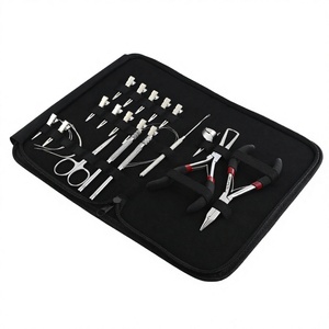 Best Quality Silver Hair Extension Tools Kit Micro Beads Remover & Crimping Plier Hair Pulling <b>Crochet</b> <b>Hook</b> & Parting Finger - Product Image 1