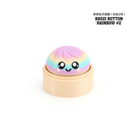 Mainan Penghilang Stres Baozi Squishy Cetak 3D, Dekorasi Meja Pangsit Imut, Mainan Fidget Kawaii untuk Dewasa, Hadiah Kantor