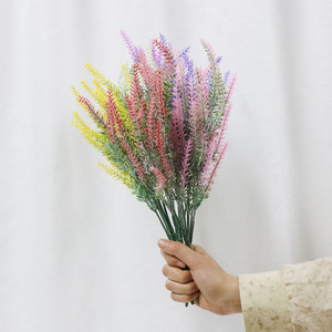 Ramo de Flores Artificiales en Oferta, Decoración de Jardín de Lavanda para Bodas, Flores Artificiales para Ceremonia de Boda, Banquete y Hogar - Product Image 2