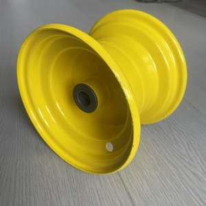 Remolque Garden Wagon Ruedas <span class=keywords><strong>para</strong></span> cortacésped 4,5x6 pulgadas <span class=keywords><strong>Llantas</strong></span> <span class=keywords><strong>de</strong></span> acero <span class=keywords><strong>para</strong></span> césped y jardín <span class=keywords><strong>para</strong></span> neumáticos 15x6,00-6 - Product Image 6