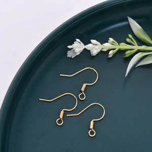 Metal Ear <b>Hooks</b> Drop Shape Iron Jewelry Findings For <b>Earring</b> Making 1000 Pieces Per Pack Geometric Design - Product Image 2