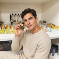Diffuseur de parfum de luxe 8 ml à suspendre pour voiture, flacon en verre avec bouchon en bois, parfum longue durée pour véhicule - Meilleures ventes