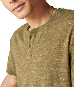 T-shirts pour hommes grande taille, t-shirt uni à col rond de haute qualité pour hommes à prix de gros - Product Image 6