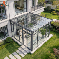 Auvent de véranda manuel en alliage d'aluminium, résistant aux intempéries, en polycarbonate, durable, protection anti-UV, pluie et soleil, pour extérieur