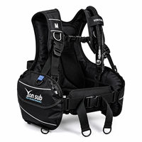 Compensateur de flottabilité (BCD) de style veste, robuste, en plastique/polyester, respirant, personnalisable avec logo OEM/ODM, pour la plongée