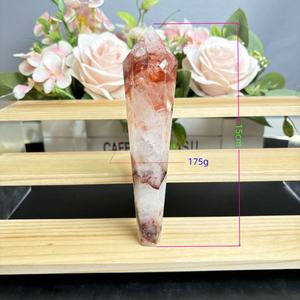 Cristal naturel Quartz prix de gros pierre de haute qualité cristal poli baguette électrique pour la guérison - Product Image 6