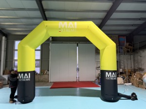 Arco Inflable Comercial Sellado para Entrada, Inflables Publicitarios de PVC Reforzado con Bomba de Aire Eléctrica para Entrada y Salida de Eventos - Product Image 3