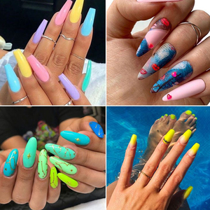 Esmalte de uñas en gel KODIES GEL de verano, esmalte de uñas <span class=keywords><strong>fluorescente</strong></span> neón, servicio OEM/ODM para salón de uñas, proveedor d - Product Image 4