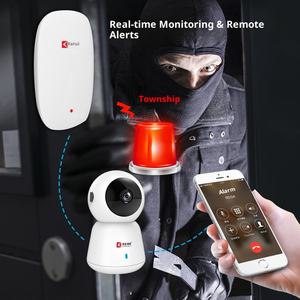 เครื่องตรวจจับการสั่นสะเทือนไร้สาย Sharp ระบบความปลอดภัยรอบบ้าน ตรวจจับกระจกแตก เซ็นเซอร์สั่นสะเทือน แจ้งเตือนภัย ตรวจจับได้ไว - Product Image 2