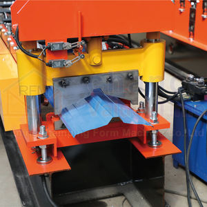 Machine de formage de plaques métalliques Hebei Liming, machine à rouleaux portable pour panneaux de toiture, machine à clips à encliquetage, machine à joint debout - Product Image 1