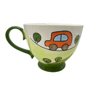Tasse en céramique peinte à la main style conte de fées Cendrillon, tasses en porcelaine, mugs personnalisés en céramique - Product Image 4