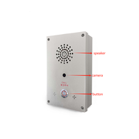 Interphone vidéo mains libres SIP avec haut-parleur 2W 4G LTE Hotline d'urgence pour le stationnement Villa Appartement Utilisation