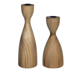 Candelabros de madera Diseñador creativo decorativo Suministro de fábrica Portavelas de madera Decoración para el hogar Regalos DE ARTE Festival de Navidad - Product Image 1