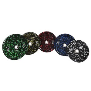 Paraurti colorato in acciaio inox KG in gomma per Fitness sollevamento pesi e Powerlifting calibrato per uso domestico - Product Image 6