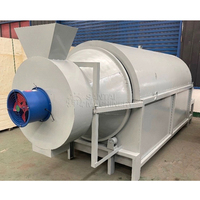Machine de séchage automatique à tambour rotatif électrique pour le séchage des noix, des céréales, des haricots, du riz, du maïs