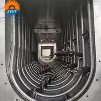 Machine professionnelle en acier inoxydable 304 pour l'épilation des porcs, avec pelle en caoutchouc résistante à l'usure pour l'élimination des poils de porc, pour abattoir