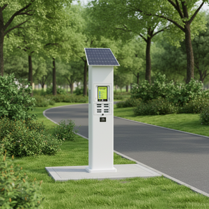 Banco de Energía Solar Portátil para Exteriores de 5000mAh con Salidas Tipo-C/Micro USB y Panel Solar - Product Image 1