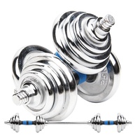 Haltères ajustables pour hommes et femmes, poids ajustable, haltères détachables de 10 à 40 kg