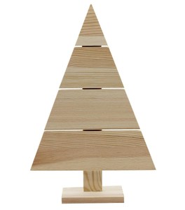 Albero di Natale in <span class=keywords><strong>Legno</strong></span> di Pino Lucidato su Pallet - Decorazione Domestica in Stile Antico Europeo - Product Image 2