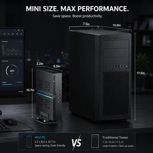 Mini PC para Juegos de Alto Rendimiento I9-14900f Rtx 4070 12g con Video Discreto, Soporte para 2 Memorias DDR5, 64 GB de Memoria Dual DDR5, MV300 - Product Image 6