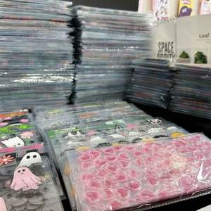 Factory Direct Halloween Christmas 16Oz Tumbler Decals UV DTF for <strong>Transfer</strong> Cups Decal Sticker Washable Glass Cups - Product Image 2