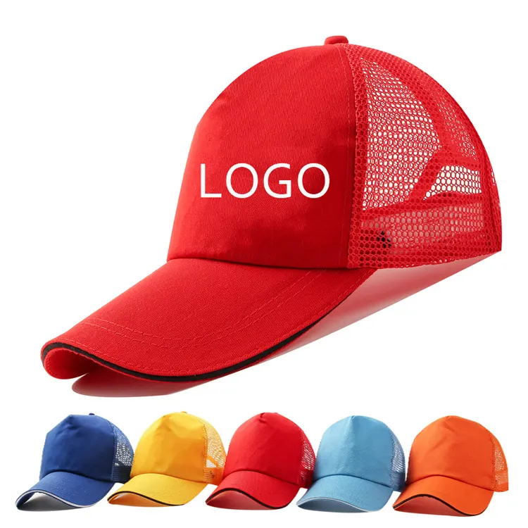 NUOXIN — casquette de Baseball pour hommes et femmes, chapeau réglable, personnalisé, en maille unie, pour camionneur, bon marché, multicolore, vente en gros