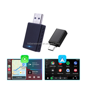 อะแดปเตอร์รถยนต์แบบไร้สายและแอนดรอยด์5.2บลูทูธการเชื่อมต่อแบบ USB/Type-C อุปกรณ์สากลได้รับการรับรอง CE ROHS - Product Image 4